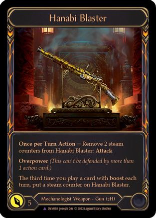 Hanabi Blaster (Marvel) (DYN088) - Dynasty Cold Foil