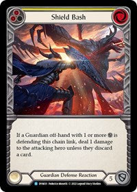 Shield Bash (Yellow) Rainbow Foil