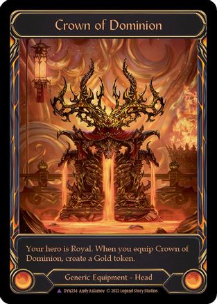 Crown of Dominion (Marvel) (DYN234) - Dynasty Cold Foil