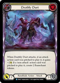 Deathly Duet (Yellow) Rainbow Foil