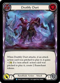Deathly Duet (Blue) Rainbow Foil