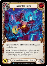 Scramble Pulse (Yellow) Rainbow Foil