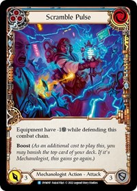 Scramble Pulse (Blue) Rainbow Foil