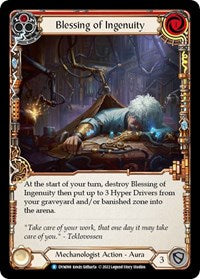 Blessing of Ingenuity (Red) Rainbow Foil