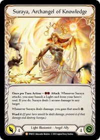 Invoke Suraya // Suraya, Archangel of Knowledge Rainbow Foil