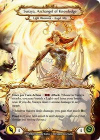 Invoke Suraya // Suraya, Archangel of Knowledge (Marvel) Cold Foil