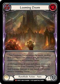 Looming Doom (Extended Art) Rainbow Foil