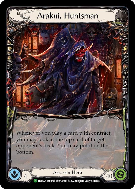Arakni, HuntsmanCold Foil Promo