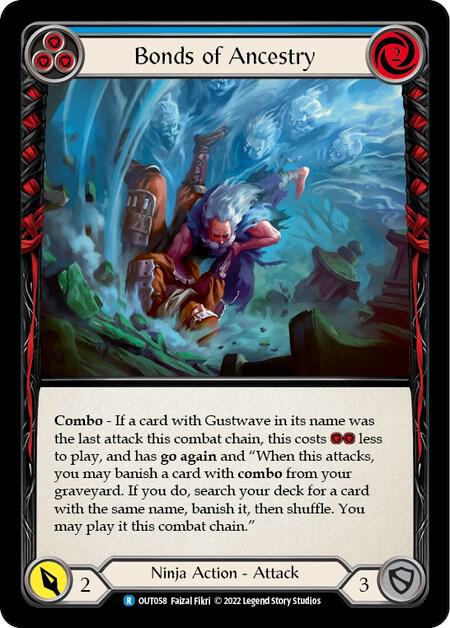 Bonds of Ancestry (Blue) Rainbow Foil