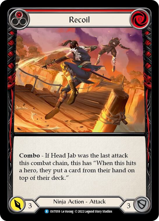 Recoil (Red) Rainbow Foil