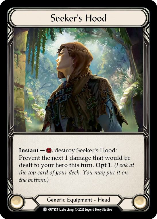 Seeker's Hood Cold Foil