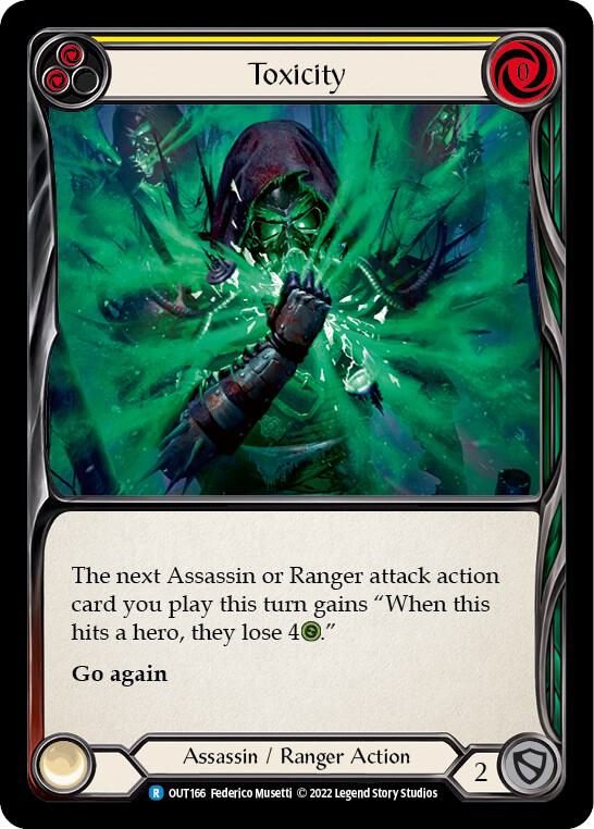 Toxicity (Yellow) Rainbow Foil