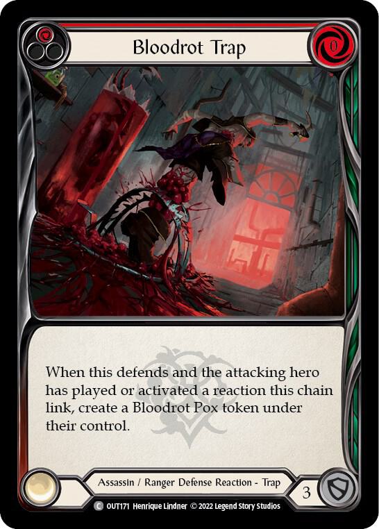 Bloodrot Trap (Red) Rainbow Foil