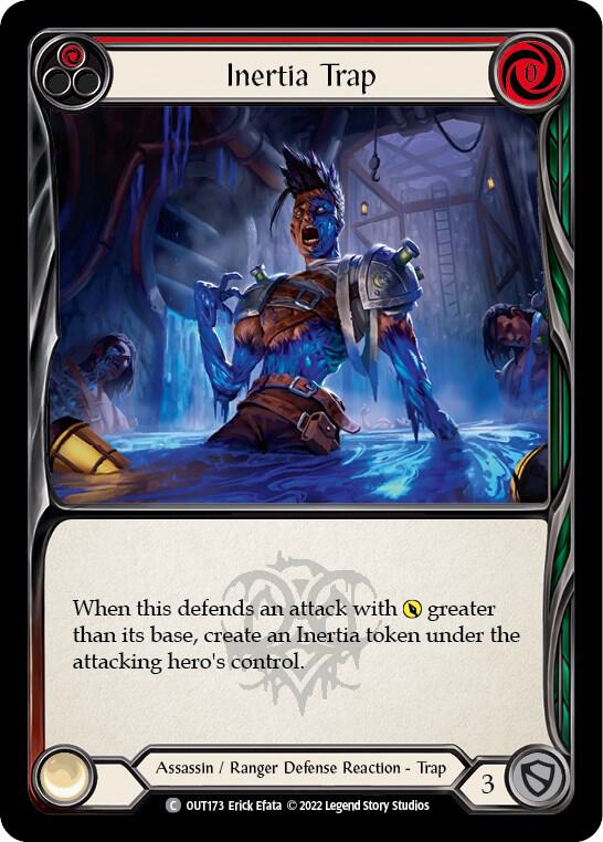 Inertia Trap (Red) Rainbow Foil