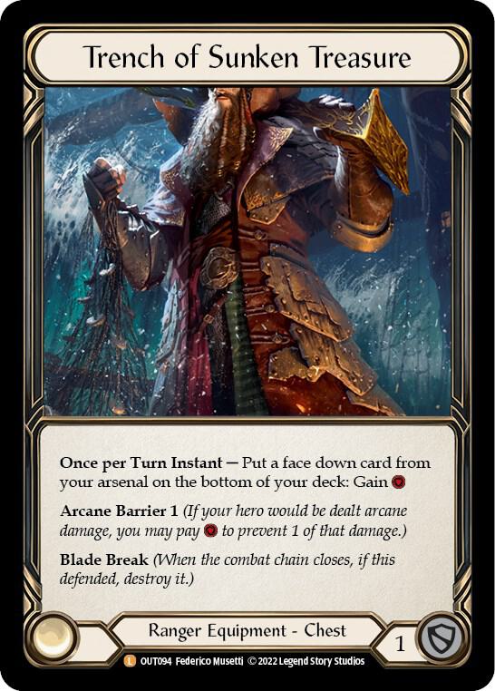Trench of Sunken Treasure Cold Foil