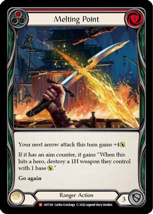 Melting Point (OUT105) - Outsiders Rainbow Foil