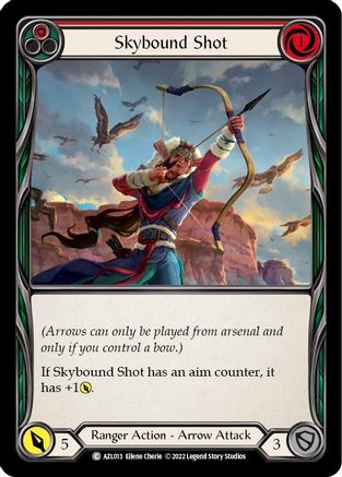 Skybound Shot (Red) (AZL013) - Blitz Deck: Outsiders - Azalea