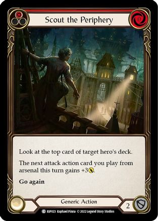 Scout the Periphery (Red) (RIP023) - Blitz Deck: Outsiders - Riptide
