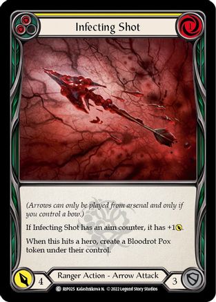 Infecting Shot (Yellow) (RIP025) - Blitz Deck: Outsiders - Riptide