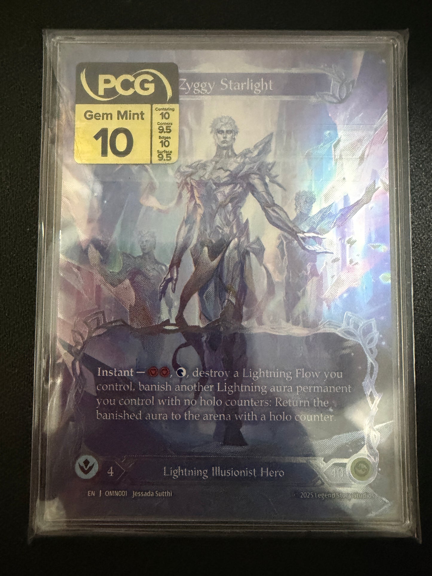 Zyggy Starlight Marvel CF Gem Mint 10 Graded Slim Slab