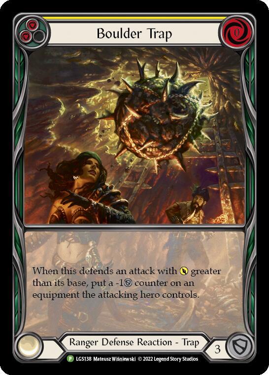 Boulder Trap Rainbow Foil Promo