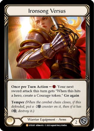 Ironsong Versus (DTD207) - Dusk till Dawn Cold Foil