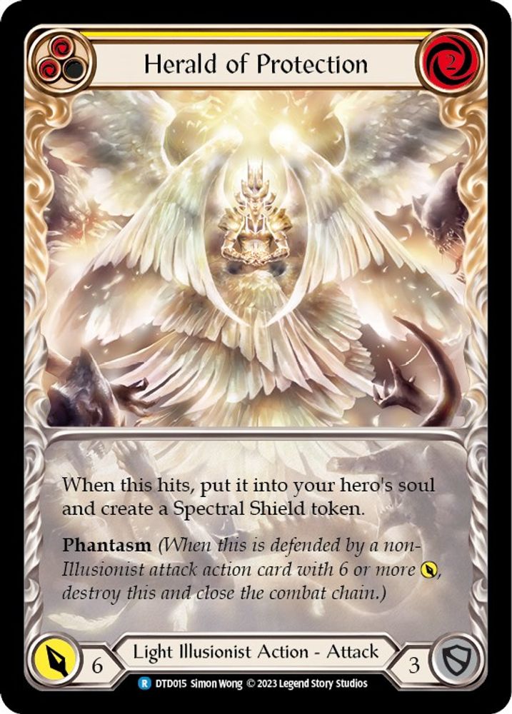 Herald of Protection (Yellow) (DTD015)