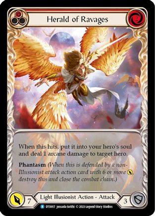 Herald of Ravages (Red) (DTD017) - Dusk till Dawn