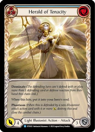 Herald of Tenacity (Blue) (DTD025) - Dusk till Dawn