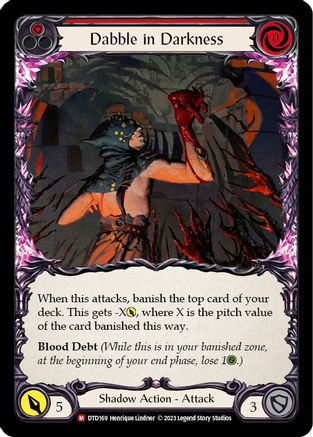 Dabble in Darkness (DTD169) - Dusk till Dawn Rainbow Foil