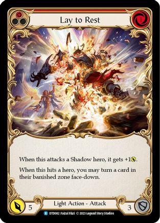 Lay to Rest (Red) (DTD082) - Dusk till Dawn