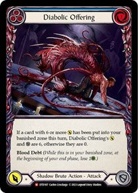 Diabolic Offering Rainbow Foil