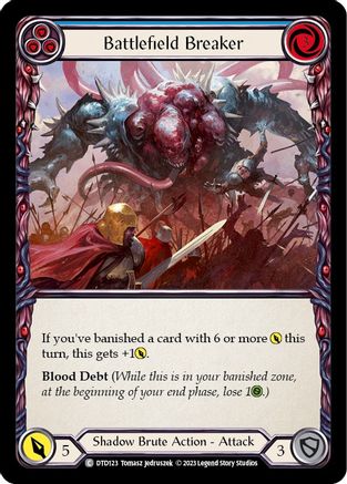 Battlefield Breaker (Blue) (DTD123) - Dusk till Dawn