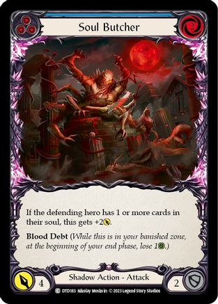 Soul Butcher (Blue) (DTD183) - Dusk till Dawn