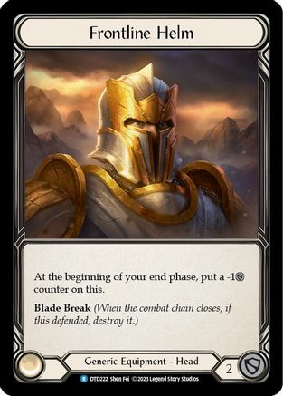 Frontline Helm (DTD222) - Dusk till Dawn