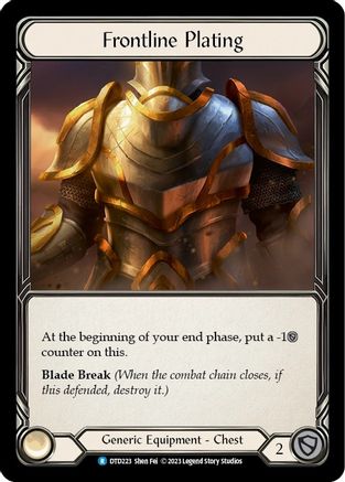 Frontline Plating (DTD223) - Dusk till Dawn Cold Foil