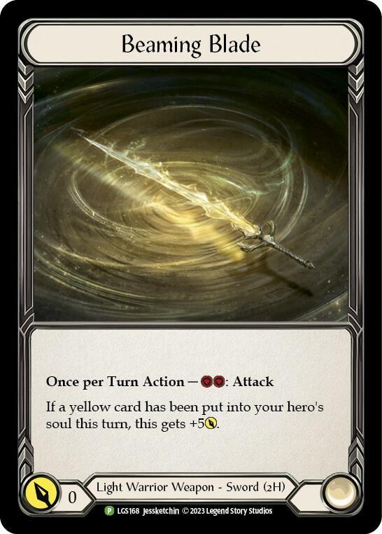 Beaming Blade Cold Foil Promo