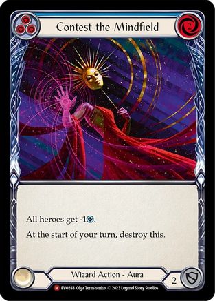 Contest the Mindfield (EVO243) - Bright Lights Rainbow Foil