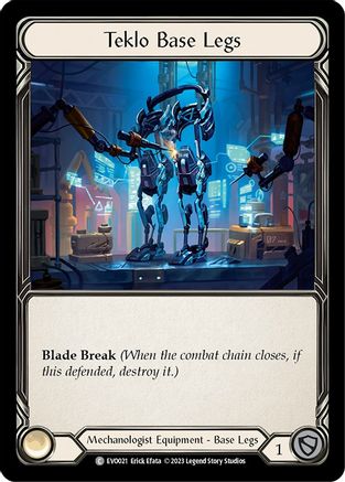 Teklo Base Legs (EVO021) - Bright Lights