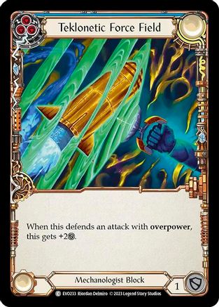 Teklonetic Force Field (Blue) (EVO233) - Bright Lights