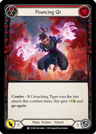 Pouncing Qi (Red) (TCC089) - Round the Table: TCCxLSS