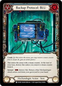 Backup Protocol: BLU Rainbow Foil