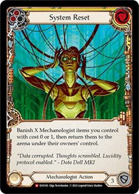 System Reset Rainbow Foil