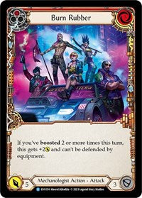 Burn Rubber Rainbow Foil