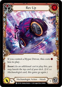 Rev Up (Red) Rainbow Foil