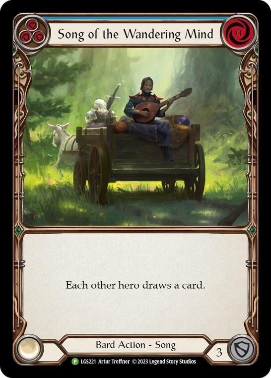 Song of the Wandering Mind Rainbow Foil Promo