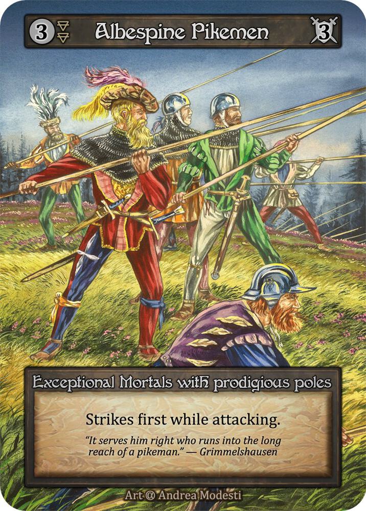 Albespine Pikemen