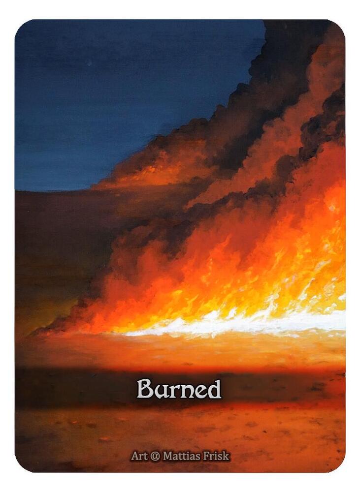 Burned/Engulfed (Box Topper)
