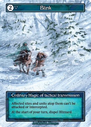 Blink (Foil) (Misprint) - Beta Foil