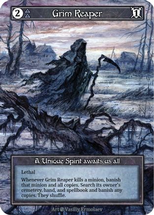Grim Reaper (Foil) - Beta Foil
